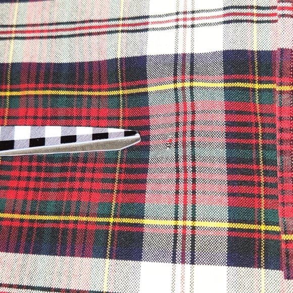 RALPH LAUREN MENS LONG SLEEVES BUTTON DOWN CASUAL SHIRT SIZE L RED WHITE PLAID - Picture 7 of 8